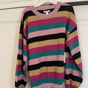 Kohls Nine West Striped Sweater